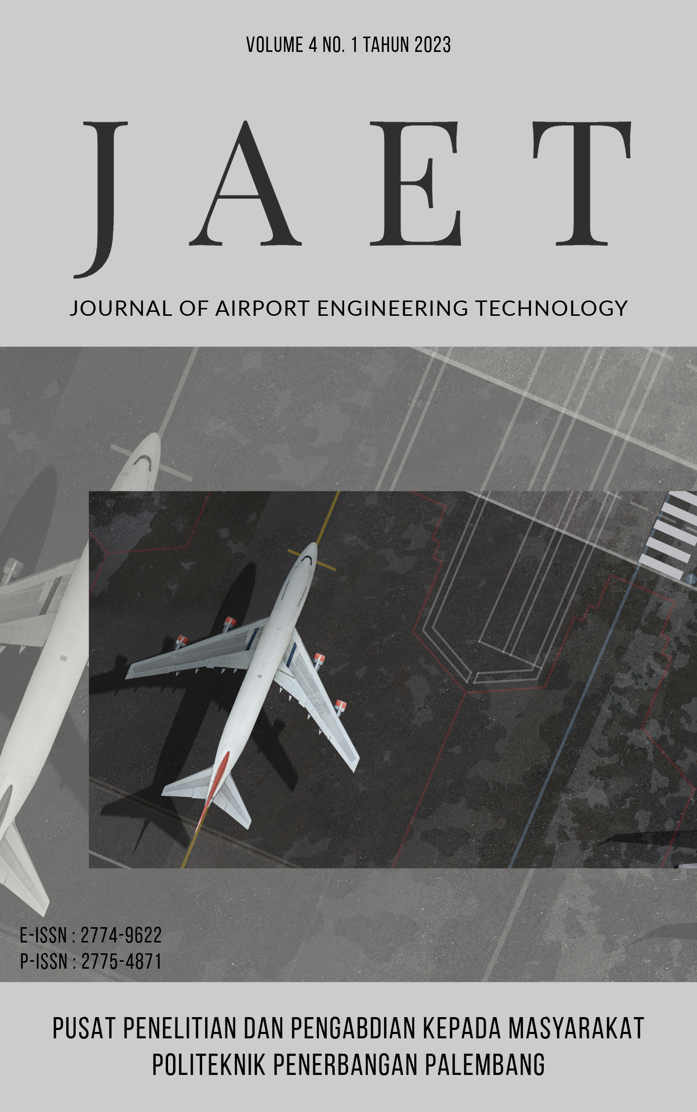 					View Vol. 4 No. 1 (2023): Journal of Airport Engineering Technology (JAET)
				