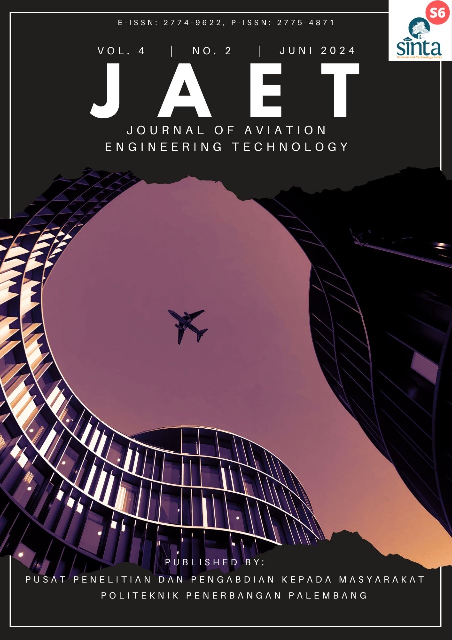 					View Vol. 4 No. 2 (2024): Journal of Airport Engineering Technology (JAET)
				