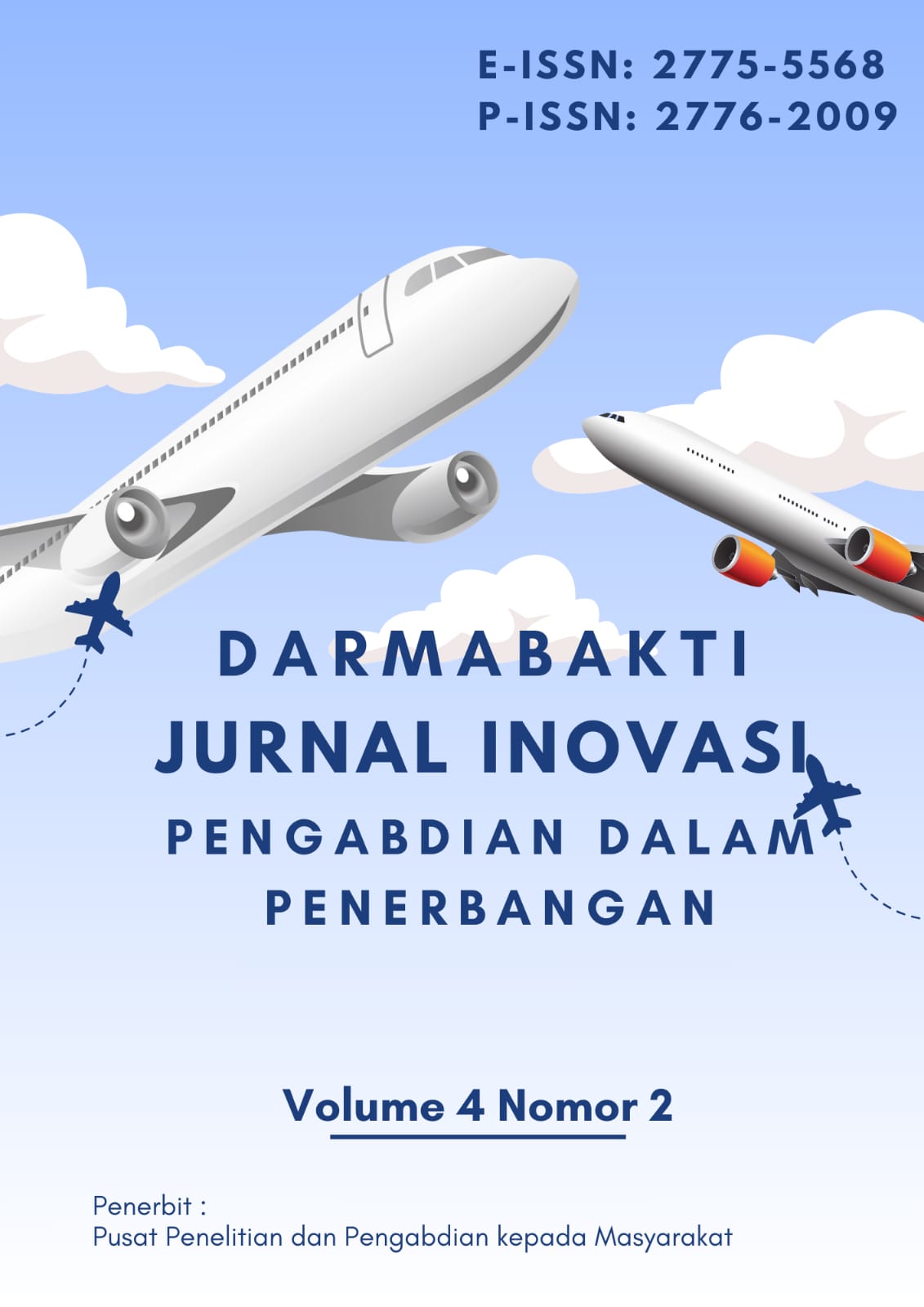 					View Vol. 4 No. 2 (2024): Darmabakti: Jurnal Inovasi Pengabdian dalam Penerbangan
				